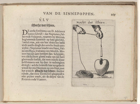 XLV Should that perhaps, Roemer Visscher, 1614 Canvas Print