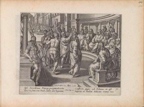 Paul for the Sanhedrin, anonymous, 1643 Canvas Print