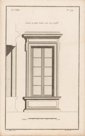 Window, Jean Pelletier, 1772 - 1779 Canvas Print