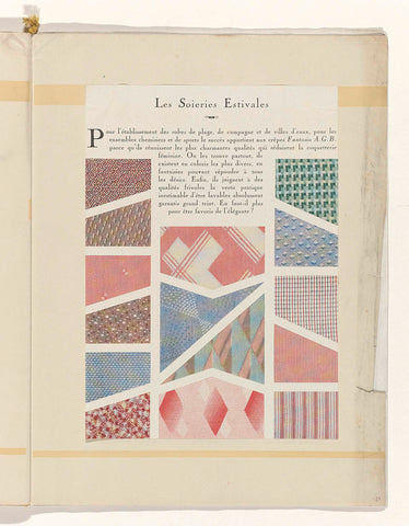 Art - Goût - Beauté, Feuillets de l' elegance féminine, May 1931, No. 129, 11th Year, p. 31, anonymous, 1931 Canvas Print