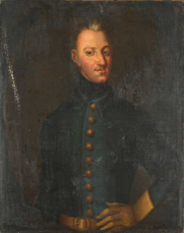 Charles XII (1682-1718), King of Sweden, David von Krafft (copy after), 1700 - 1750 Canvas Print