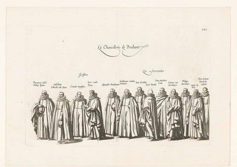 Funeral procession of Archduke Albrecht (plate LXI), 1622, Cornelis Galle (I), 1623 Canvas Print