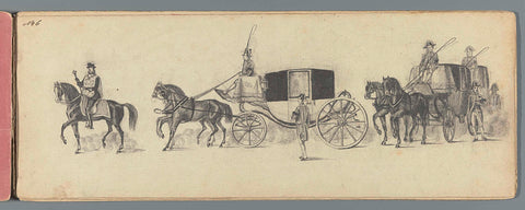 Funeral procession of Anna Paulowna (sheet 6), 1865, anonymous, 1865 Canvas Print