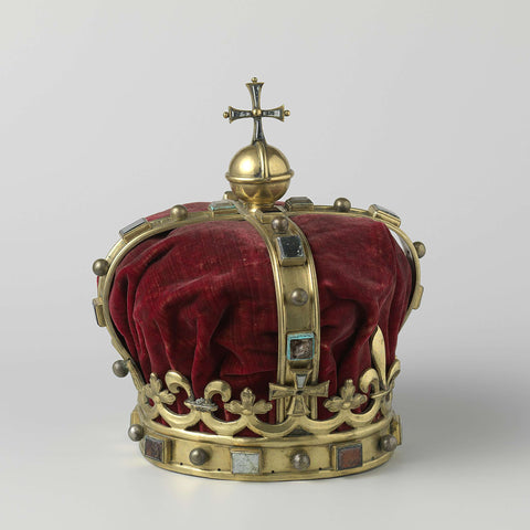 Crown for the King of Ardra, anonymous, c. 1664 Canvas Print