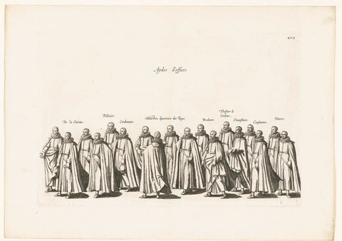 Funeral procession of Archduke Albrecht (plate XVII), 1622, Cornelis Galle (I), 1623 Canvas Print