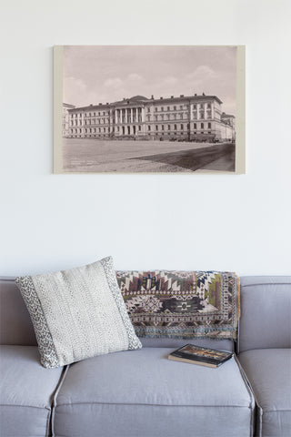 Palace of the Council of State in Helsinki on the Senate Square.
, Daniel Nyblin, 1898 Canvas Print