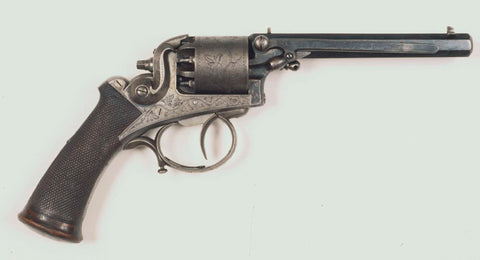 Revolver No. 1635, anonymous, c. 1840 - c. 1860 Canvas Print