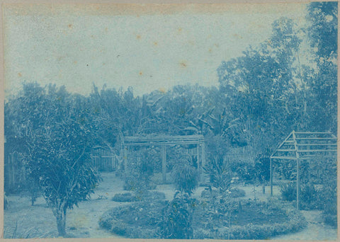 Tuin op Ma retraite, Hendrik Doijer (attributed to), 1906 - 1913 Canvas Print