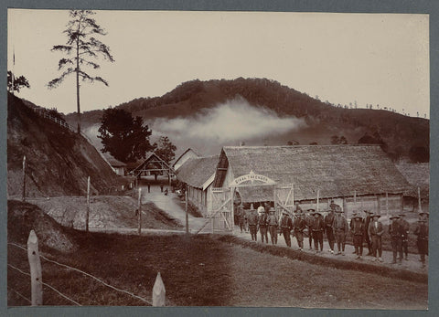 Camp Takengon, anonymous, 1910 - 1913 Canvas Print