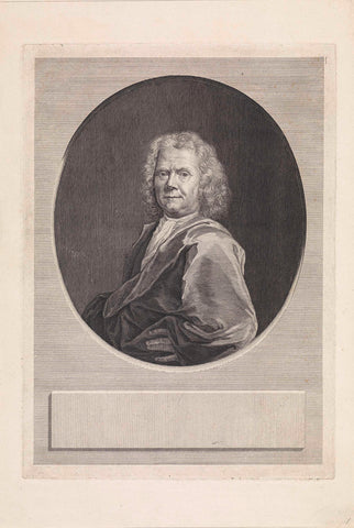 Portrait of Hermanus Boerhaave, Jan Wandelaar, 1702 - 1759 Canvas Print