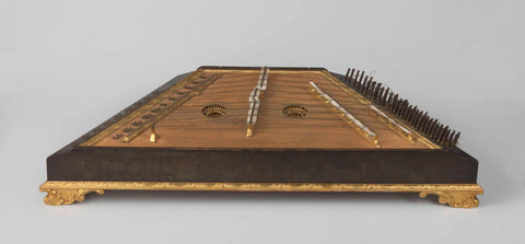 Psaltery or dulcimer, Antonio Battaglia, 1769 Canvas Print