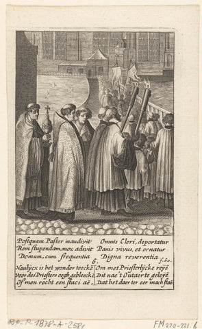 Procession to the church, 6, Boetius Adamsz. Bolswert, 1639 Canvas Print