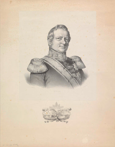 Portret van Hendrik Merkus de Kock, Isaac Corn