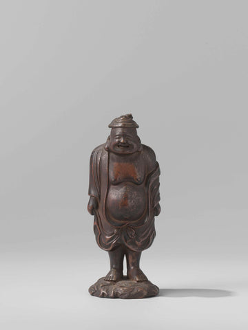 Figure of a standing Budai, anonymous, 1500 - 1999 Canvas Print