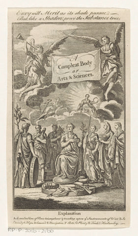 Triumph of Peace, anonymous, 1748 Canvas Print