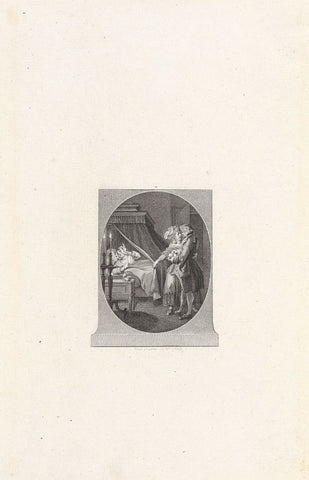 Title page for: 'Fanny Wilkes', 1788, Reinier Vinkeles (I), 1751 - 1816 Canvas Print