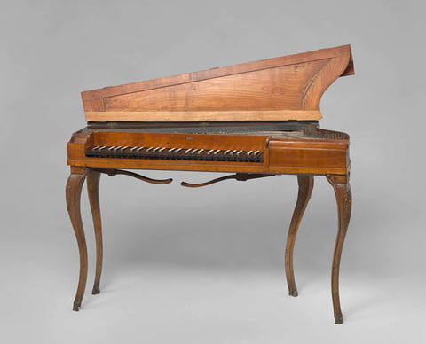 Piano, anonymous, c. 1770 - c. 1775 Canvas Print