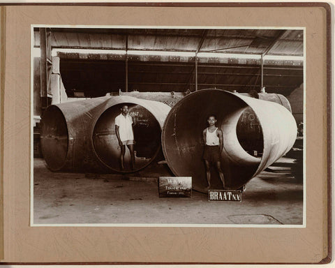 Turbine drukleiding, anonymous, 1953 Canvas Print