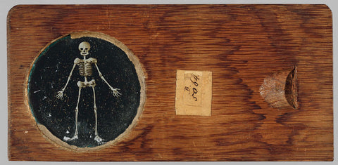 Skeleton, anonymous, c. 1700 - c. 1800 Canvas Print