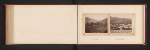 Gezicht op Nablus en Gerizim, Félix Bonfils, c. 1873 - in or before 1878 Canvas Print