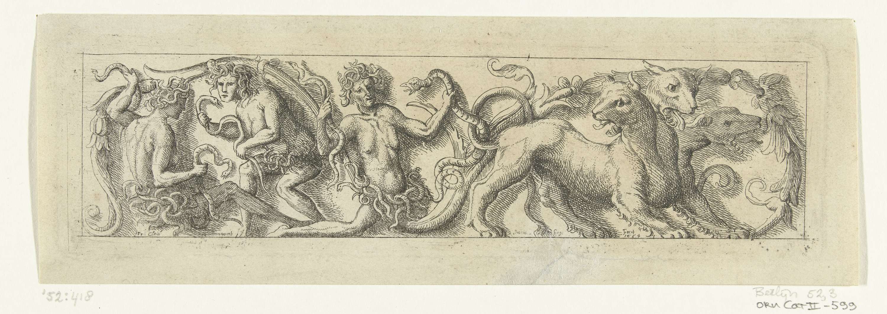 Three Furies and Cerberus, Josias English, 165 | CanvasPrints.com