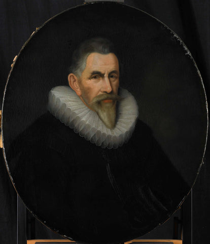 Portrait of Johan van der Veecque, Director of the Rotterdam Chamber of the Dutch East India Company, elected 1602, Pieter van der Werff, 1695 - 1722 Canvas Print