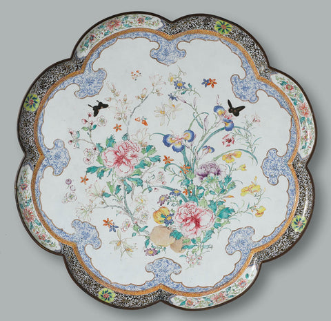 Dish, anonymous, c. 1730 - c. 1750 Canvas Print