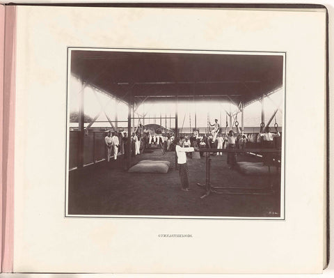 Gymnastiekloods, Tan Tjie Lan, c. 1902 Canvas Print