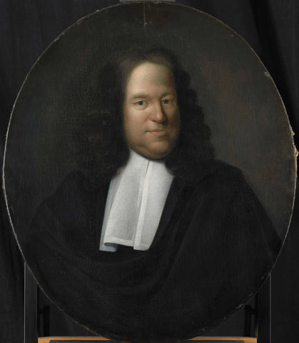 Portrait of Johan Kieviet, Director of the Rotterdam Chamber of the Dutch East India Company, elected 1664, Pieter van der Werff, 1695 - 1722 Canvas Print