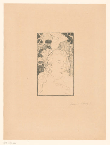 Poster for Pelléas and Mélisande, Maurice Denis, 1893 Canvas Print