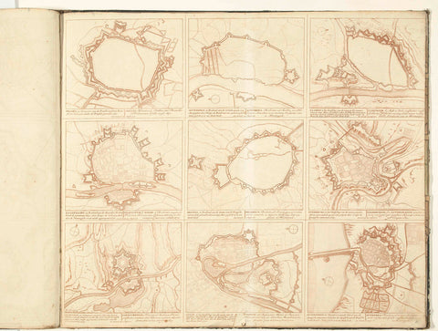 Schouwburg van den oorlog (magazine XXXI), c. 1700-1710, Pieter Schenk (I), 1709 - 1710 Canvas Print