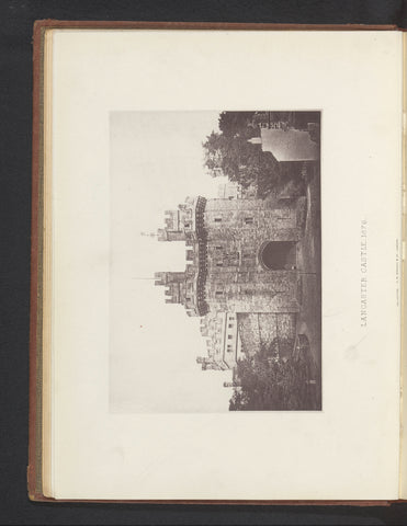 Gezicht op Lancaster Castle, H.M. & Co. Wright, 1876 Canvas Print