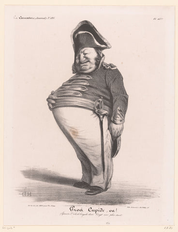 Caricature of Louis Philippe I, King of France 