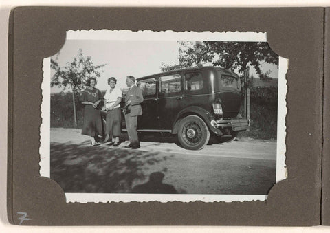 Three persons for a car, anonymous, 1933 Canvas Print