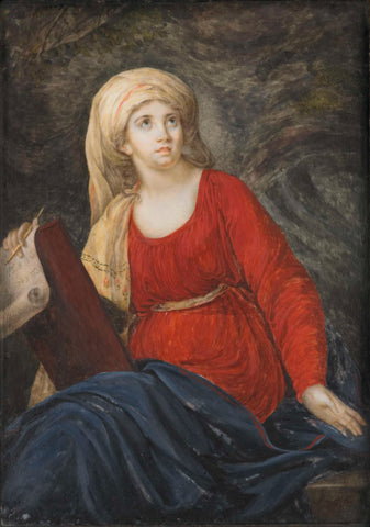 Sibylle, Johannes Emilius Phaff, in or before 1807 Canvas Print