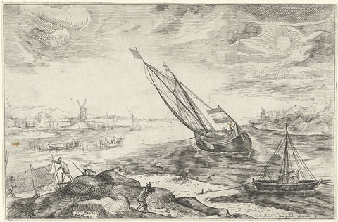 De Reuk, Jan Saenredam, 1575 - 1657 Canvas Print