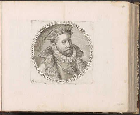 Portrait of Requesens, anonymous, 1605 Canvas Print