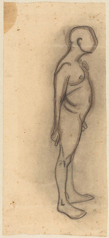 Design for example by Christiaan de Wet, Joseph Mendes da Costa (1863-1939), c. 1873 - c. 1939 Canvas Print