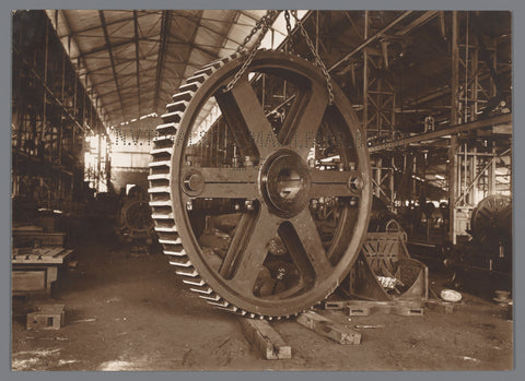 Gear, anonymous, 1926 Canvas Print