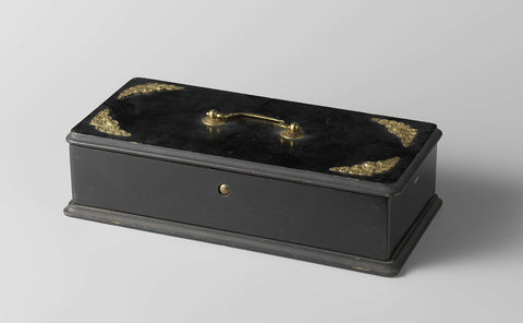 Casket with mementoes of Baron C.J. Krayenhoff, anonymous, before 1895 Canvas Print