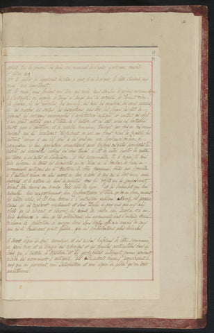 Handwritten text, anonymous, 1809 - 1814 Canvas Print