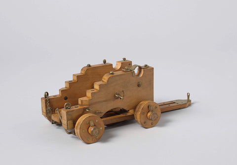 Model of a Gun Carriage, Rijkswerf Amsterdam, 1854 Canvas Print