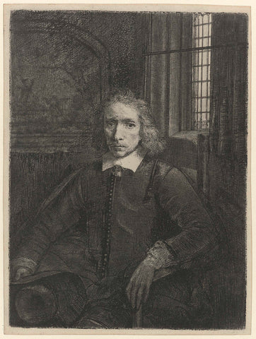 Pieter Haaringh, Rembrandt van Rijn, anonymous, 1655 Canvas Print