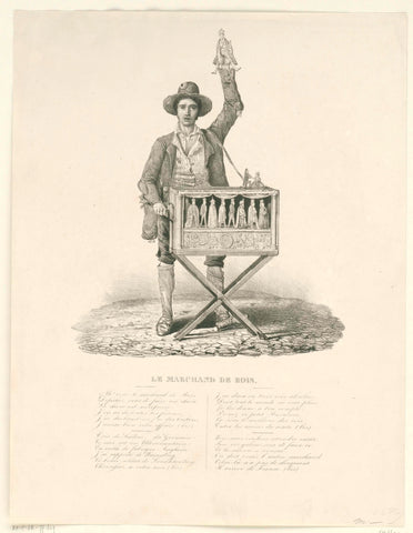 Kings seller, 1831, anonymous, 1831 Canvas Print