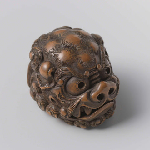 Netsuke, Tomotada, 1800 - 1850 Canvas Print