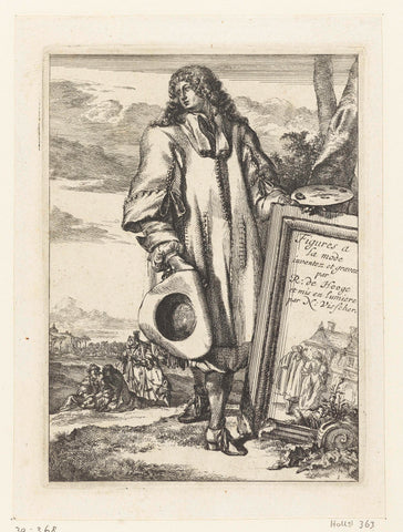 Figures à la Mode, Romeyn de Hooghe, 1670-1685 Canvas Print