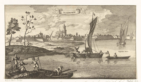 View of Naarden, Gaspar Bouttats, 1679 Canvas Print