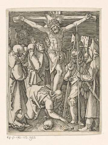 Crucifixion, Albrecht Dürer, 1511 - 1534 Canvas Print