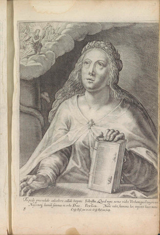 Persian Sibyl, Crispijn van de Passe (II), 1615 Canvas Print