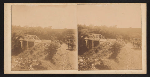 Bridge at Magelang, Robert Julius Boers, 1900 - 1922 Canvas Print